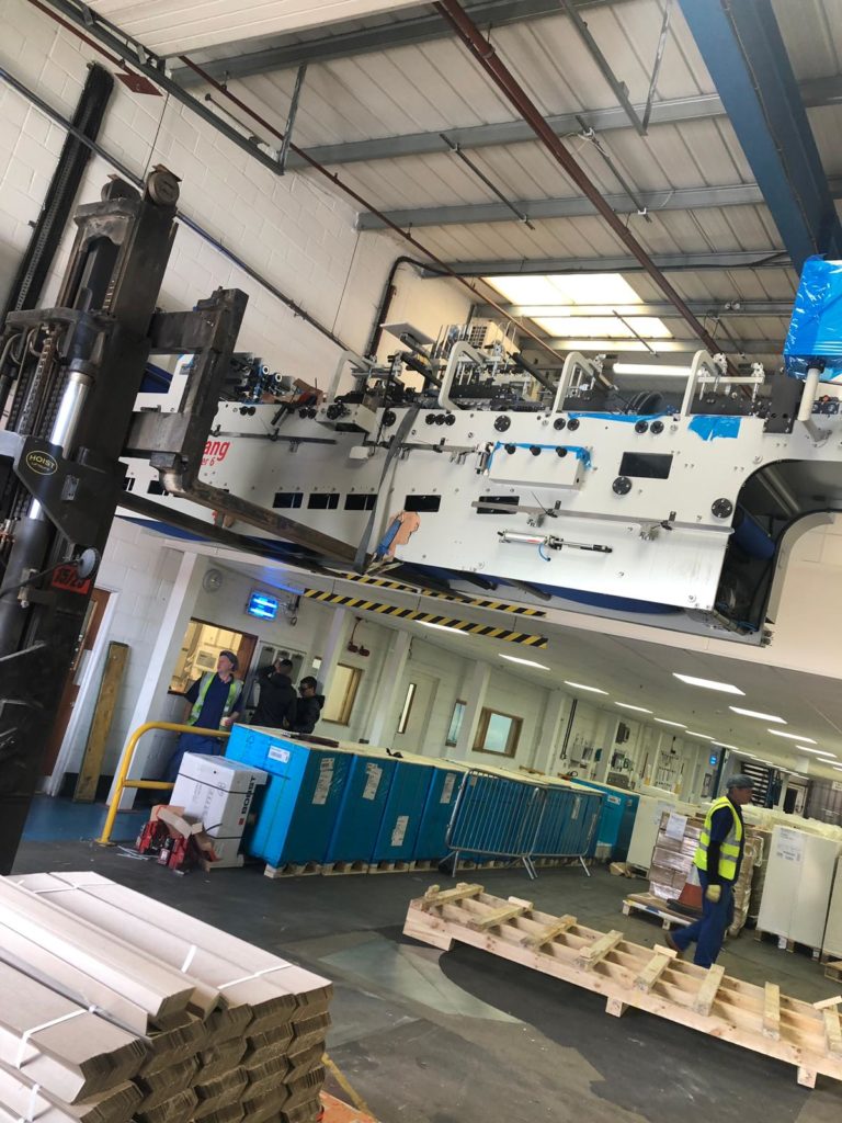 installation of Boomerang 6, May 2019